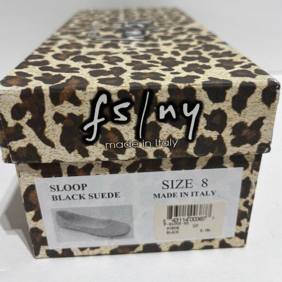 French Sole Women’s Sloop, Black Suede Slip-On Shoes, Size 8 M - Picture 6 of 6